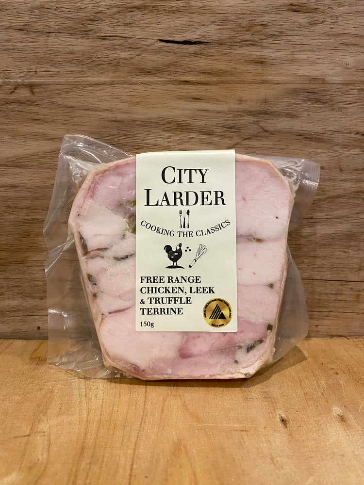 Free Range Chicken, Truffle & Leek Terrine
